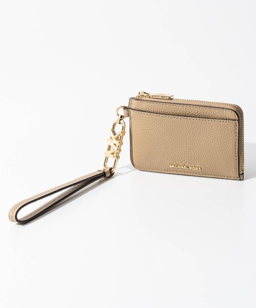 MICHAEL KORS カードケース Empire Small Pebbled Leather Card