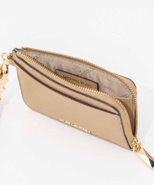 カードケース・名刺入れ MICHAEL Michael Kors Empire Small Pebbled Leather Card Case MICHAEL KORS カードケース Empire Small Pebbled Leather Card