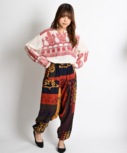 marai（マーライ） パンツ サルエルパンツ メンズ レディース サルエル