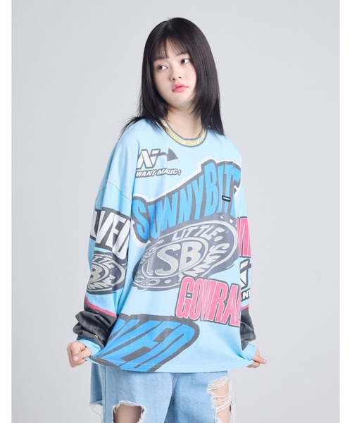 tシャツ racer long tee レディース メンズ