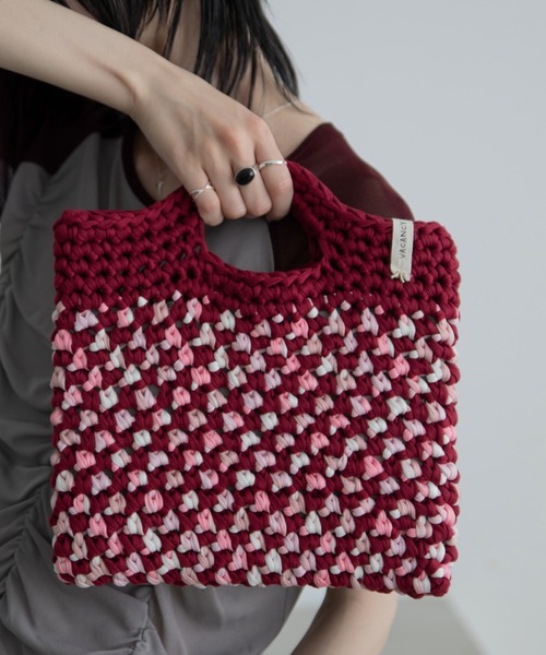 タブレットケース 「handmade」ハンドメイドミックスカラーバッグ