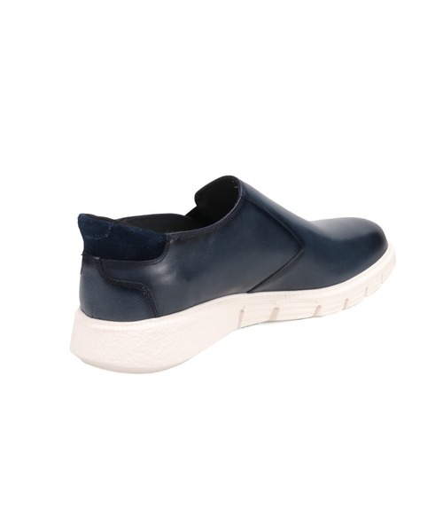 【未使用】 LANVIN en Bleu スニーカー メンズ ネイビー系 LANVIN en Bleu スニーカー 「Quick Fit搭載」ランバンオンブルー