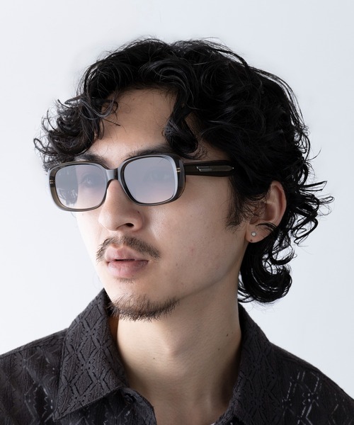 MAGASIN DE MODE CONTACT サングラス 「CONTACT」オーバル型サングラス