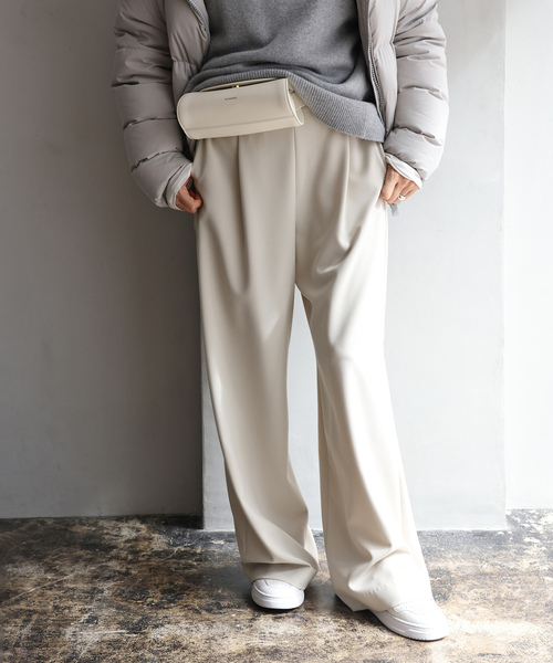 Deuxieme Classe パンツ　34 新品 Deuxieme Classe 「Deuxieme Classe」 パンツ 34 ベージュ