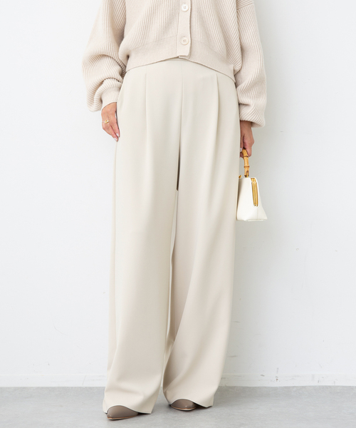 Deuxieme Classe パンツ　34 新品 Deuxieme Classe 「Deuxieme Classe」 パンツ 34 ベージュ
