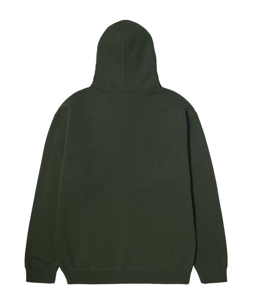 HUF 「HUF」 ジップアップパーカー X-LARGE グリーン系その他
