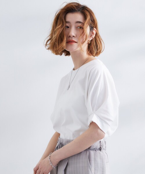 grove（グローブ） tシャツ 半袖 「UVカット/ひんやり/二の腕カバー 