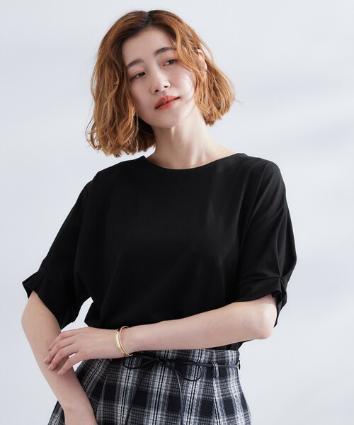 grove（グローブ） tシャツ 半袖 「UVカット/ひんやり/二の腕カバー 