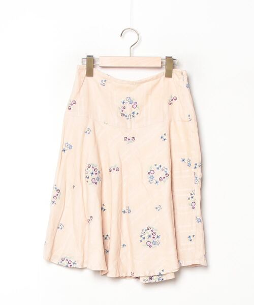 TOCCA 花柄グレースカート TOCCA 【洗える！】FLOWER MEADOW スカート （グレー系
