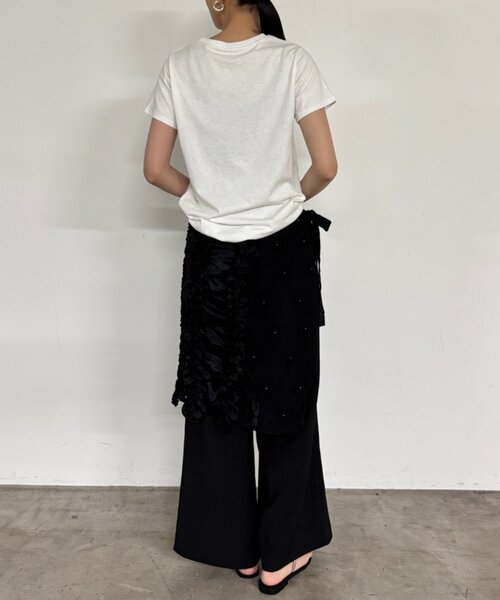 SOFT SEOUL ♥ CANCAN FRILL BANDING PANTS SKIRT /追跡付 MUSINSA公式 | SOFTSEOUL Cancan Frill Banding Pants Skirt_Beige
