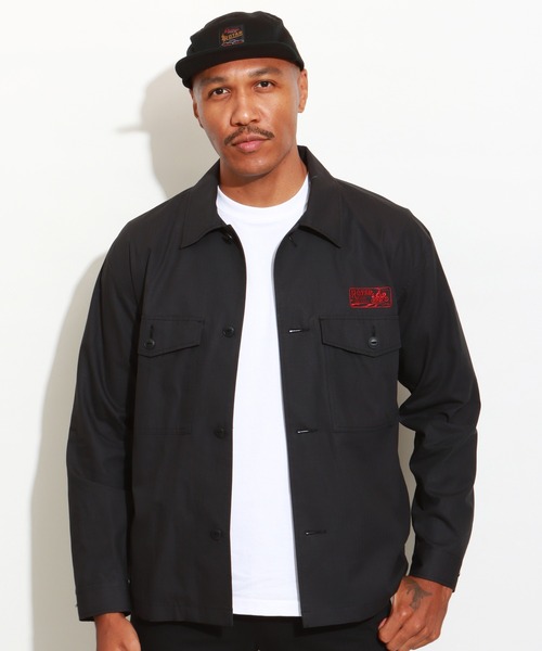 ミリタリージャケット モッズコート TIQ Ripstop Military Shirt JKTの画像