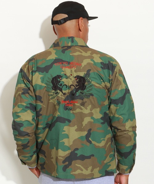 ミリタリージャケット モッズコート TIQ Ripstop Military Shirt JKTの画像