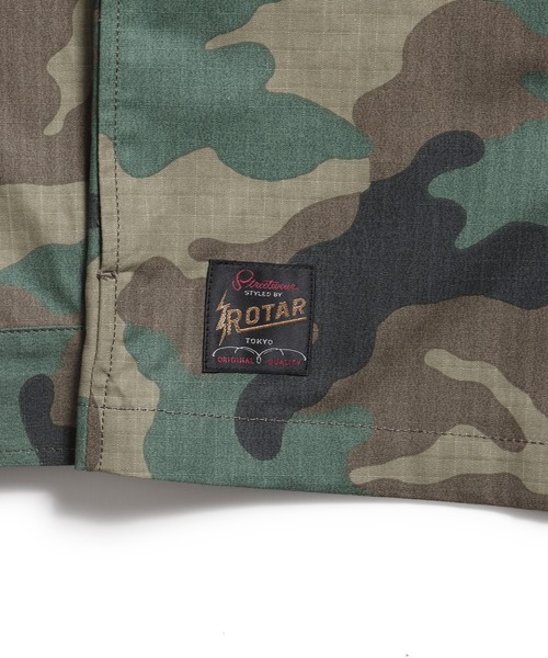 ミリタリージャケット モッズコート TIQ Ripstop Military Shirt JKTの画像