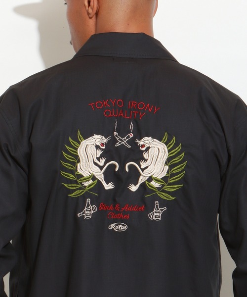 ミリタリージャケット モッズコート TIQ Ripstop Military Shirt JKTの画像