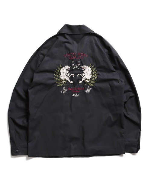 ミリタリージャケット モッズコート TIQ Ripstop Military Shirt JKTの画像