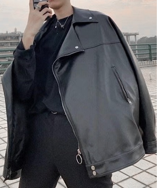 JOHNNY WOLF（ジョニーウルフ） 革ジャン ライダース HYDRA オーバー
