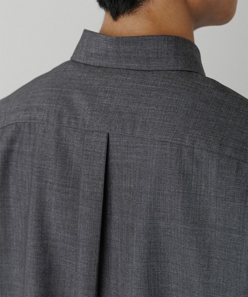 ADAM ET ROPE' シャツ 「NIKKE」レギュラーカラー メンズ