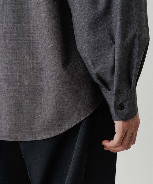 ADAM ET ROPE' シャツ 「NIKKE」レギュラーカラー メンズ