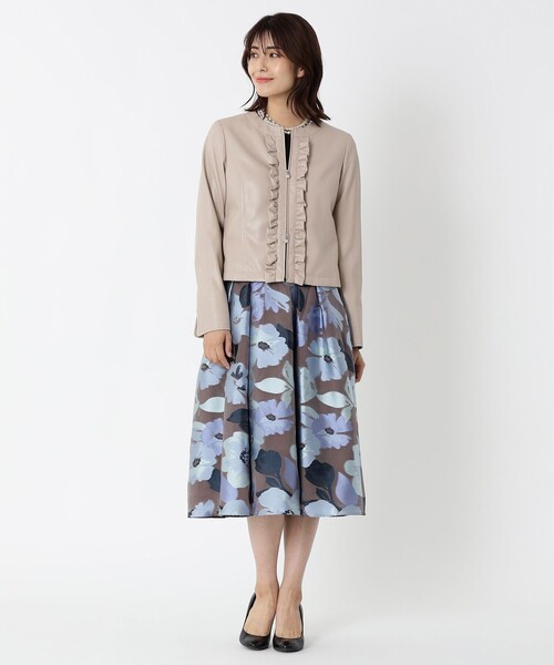 トゥービーシックブルゾン TO BE CHIC（トゥー ビー シック） ジップアップブルゾン 40 ブラック