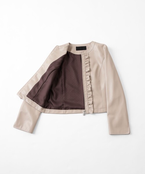 トゥービーシックブルゾン TO BE CHIC（トゥー ビー シック） ジップアップブルゾン 40 ブラック