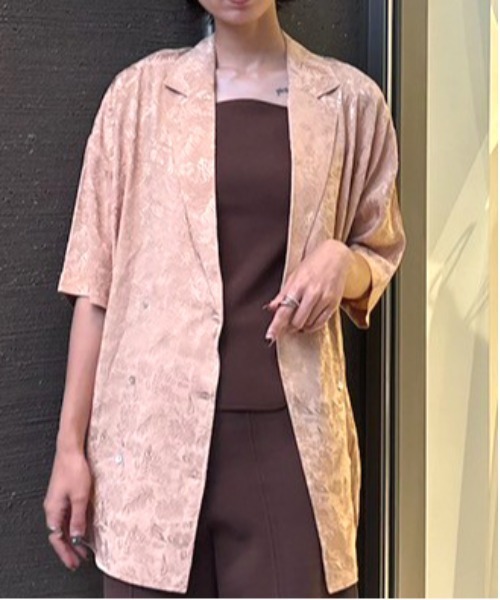 Ameri（アメリ） ジャケット テーラードジャケット SUMMER JACQUARD