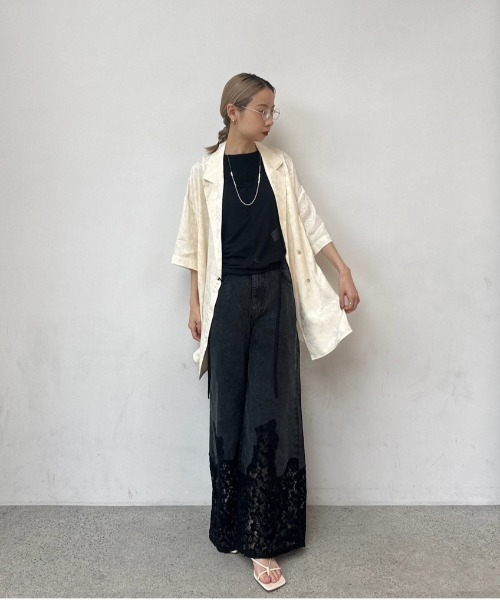 Ameri（アメリ） ジャケット テーラードジャケット SUMMER JACQUARD