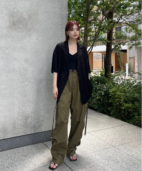 Ameri（アメリ） ジャケット テーラードジャケット SUMMER JACQUARD