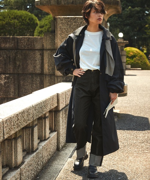 「Chaco closet」 加工デニムパンツ M ブルー レディース