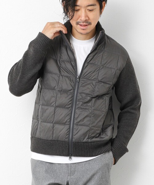 TAION ブルゾン アウター 「TAION/タイオン」別注HI NECK DOWN