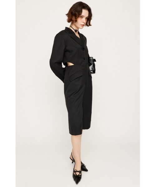 SLY（スライ） オールインワン CUT OUT TAILORED JUMP SUIT カット