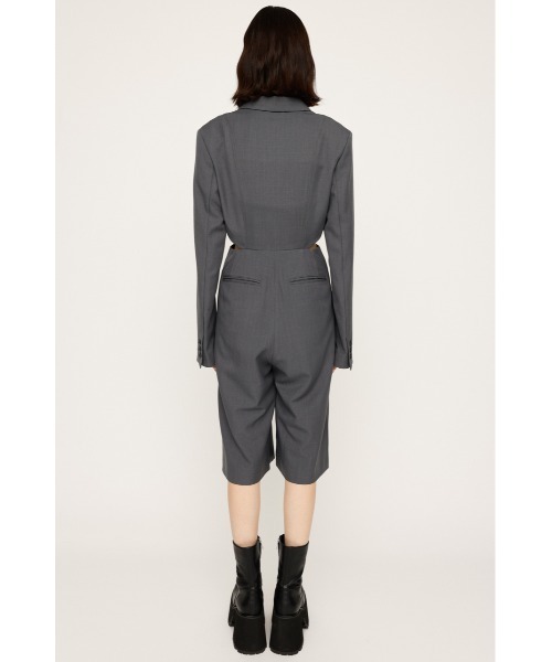 【良品】Entire Studios ジャンプスーツ〈参考価格51,500円〉 SLY（スライ） オールインワン CUT OUT TAILORED JUMP SUIT カット