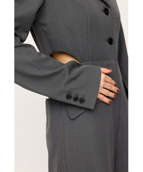 SLY（スライ） オールインワン CUT OUT TAILORED JUMP SUIT カット