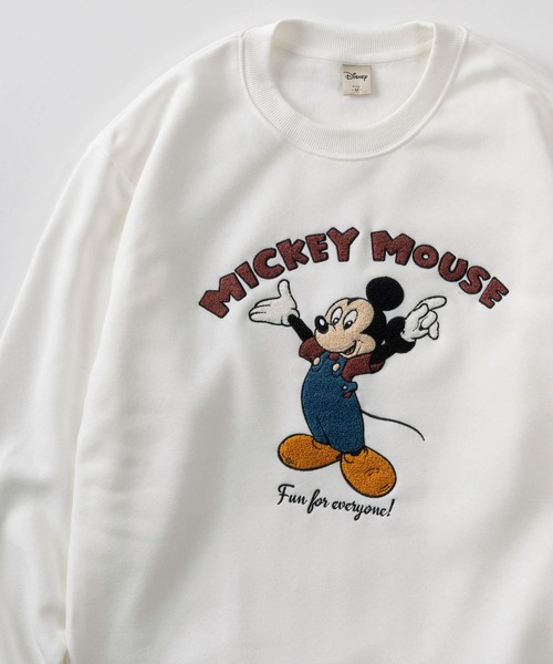 Disney ミッキーマウス トレーナー L Disney トレーナー スウェット 「71」「Disney/ディズニー