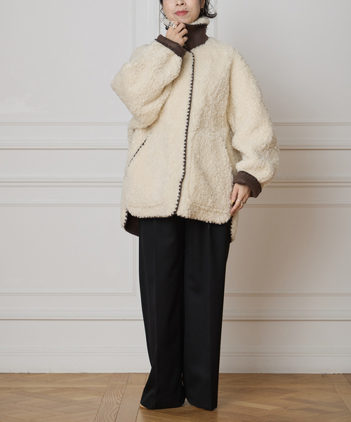 IENA LA BOUCLE（イエナラブークル） コート アウター リバーシブル