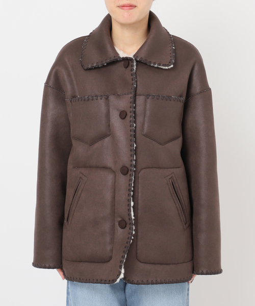 IENA LA BOUCLE（イエナラブークル） コート アウター リバーシブル