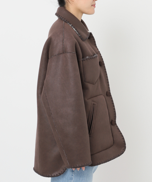 最終値下げ 今季 新品IENA LA BOUCLE ファーブルゾン ¥49500 IENA LA BOUCLE ecoファーブルゾン（その他ブルゾン／アウター）｜IENA