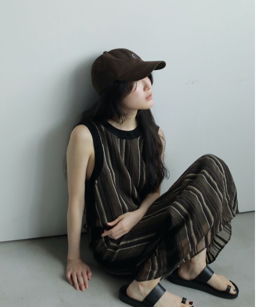 anuke ワンピース Sheer Stripe Onepiece : ZOZOTOWN Yahoo!店