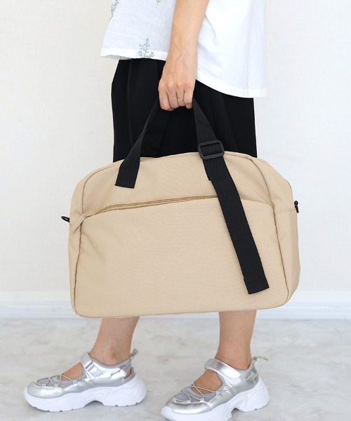 Bleu Bleuet（ブルーブルーエ） ボストンバッグ ハンドル調整テープ