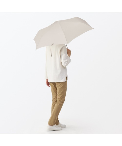無印良品（MUJI） 折りたたみ傘 晴雨兼用 折りたたみ傘 レディース