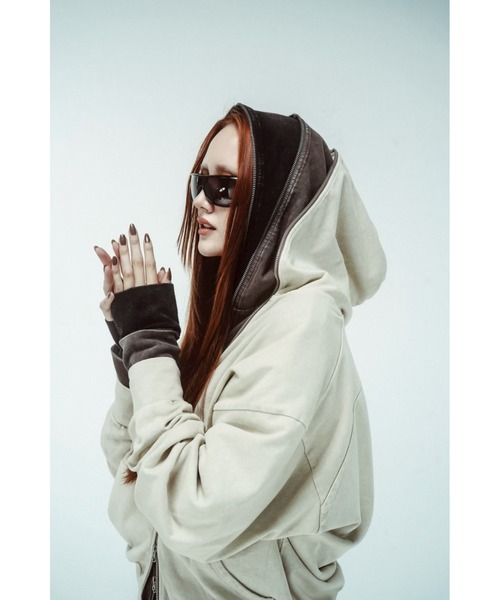 Neutral Untitled パーカー ZIP HOODIE メンズ レディース : ZOZOTOWN