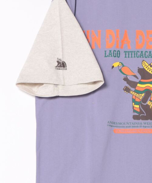 「COBMASTER」 半袖Tシャツ LARGE イエロー メンズ_画像3