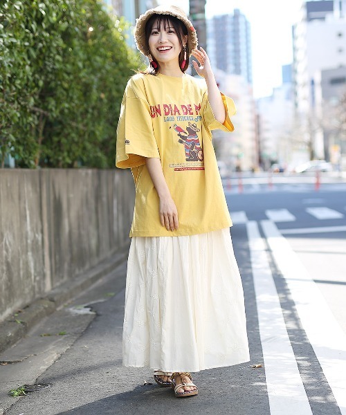 「COBMASTER」 半袖Tシャツ LARGE イエロー メンズ_画像5