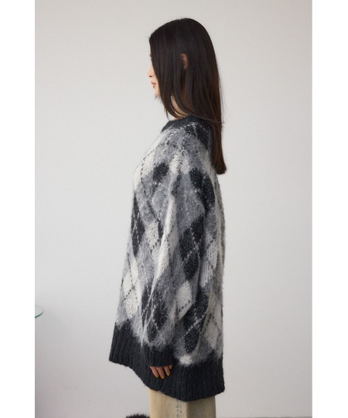 AZUL BY MOUSSY（アズールバイマウジー） ニット セーター アーガイル