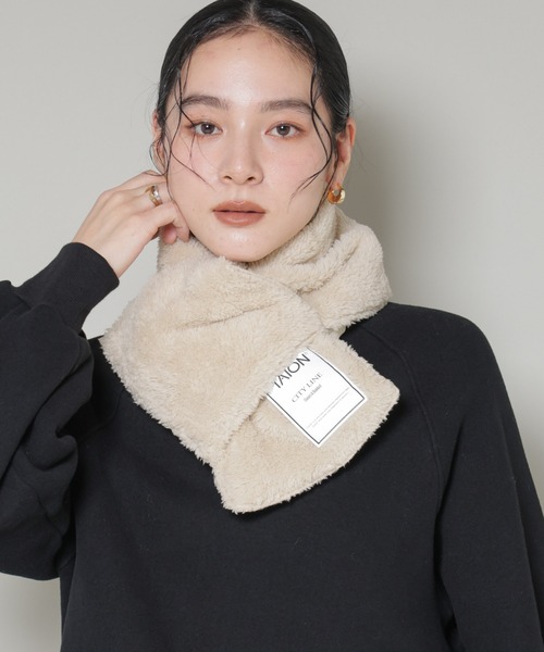 TAION（タイオン） マフラー ストール TAION/シティリバーシブルダウン