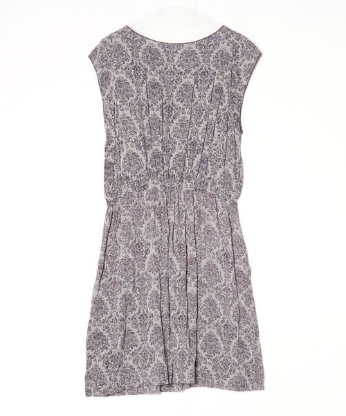 「pas de calais」 ノースリーブワンピース 38 パープル レディース_画像2