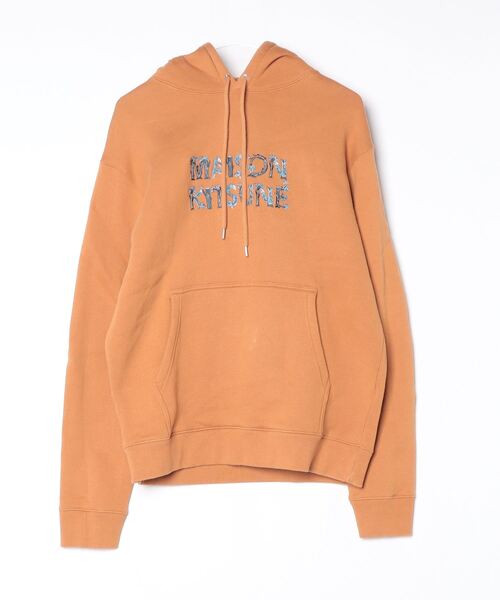 MAISON KITSUNE（メゾン キツネ） プルオーバーパーカー L ブラウン系