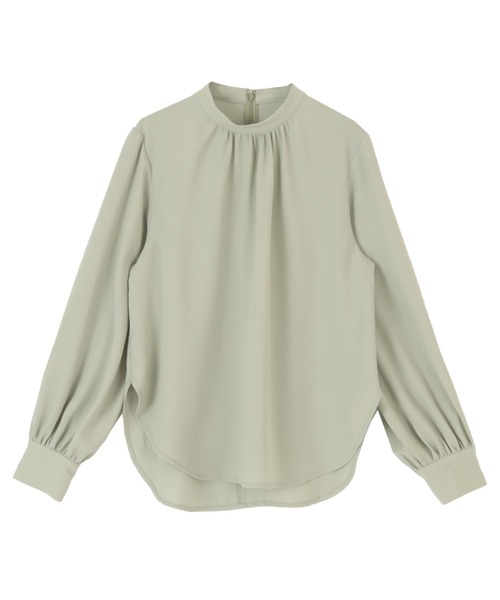 「ur's」 長袖ブラウス M グリーン レディース_画像8