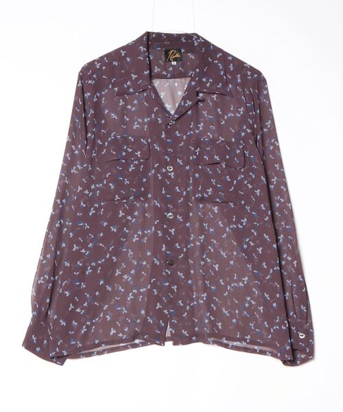 Needles ニードルス　長袖シャツ　ボタニカル柄　花柄刺繍　Sサイズ Needles ニードルス 長袖シャツ ボタニカル柄 花柄刺繍 Sサイズ