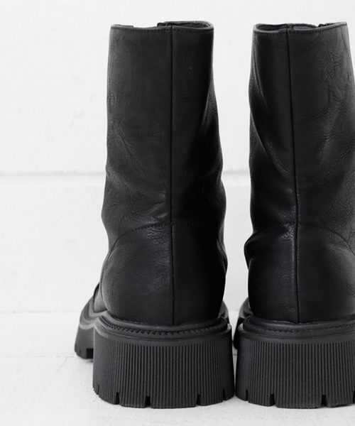 「antiqua」 ブーツ 38 ブラック レディース_画像2