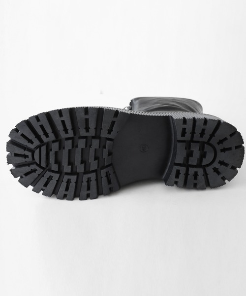 「antiqua」 ブーツ 38 ブラック レディース_画像3